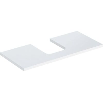 Geberit Waschtischplatte - Mittiger Ausschnitt - 105x3x47cm Geberit Waschtischplatte - Mittiger Ausschnitt - 105x3x47cm