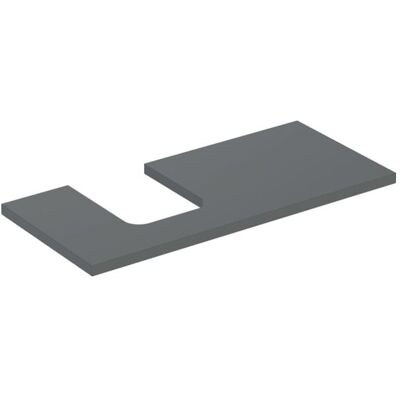 Geberit ONE Lava Matt Waschbeckenplatte - 105x3x47cm Geberit ONE Lava Matt Waschbeckenplatte - 105x3x47cm