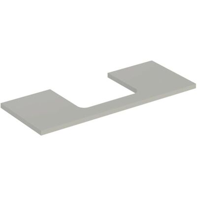 Geberit ONE Waschtischplatte - Mittiger Ausschnitt - 120x3x47cm Geberit ONE Waschtischplatte - Mittiger Ausschnitt - 120x3x47cm