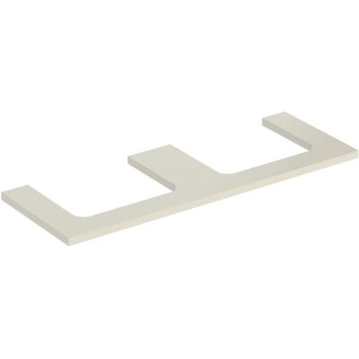 Geberit Waschtischplatte mit DoppelAusschnitt - 135x3x47cm Geberit Waschtischplatte mit DoppelAusschnitt - 135x3x47cm