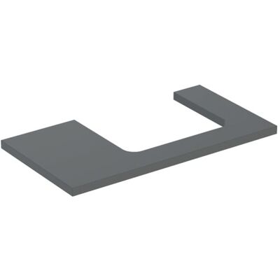 Geberit ONE Waschtischplatte - Ausschnitt rechts - 90x3x47 cm - Lava matt Geberit ONE Waschtischplatte - Ausschnitt rechts - 90x3x47 cm - Lava matt
