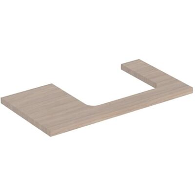 Geberit - Modell 505.323.00 - Ausschnitt rechts - Waschtischplatte Geberit - Modell 505.323.00 - Ausschnitt rechts - Waschtischplatte