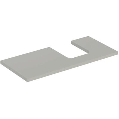 Geberit ONE Waschtischplatte - Ausschnitt rechts - 105x3x47cm Geberit ONE Waschtischplatte - Ausschnitt rechts - 105x3x47cm