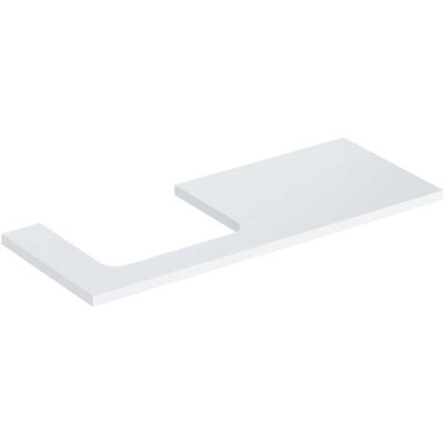 Geberit Waschtischplatte - Ausschnitt links - 120x3x47cm Geberit Waschtischplatte - Ausschnitt links - 120x3x47cm