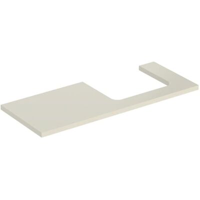 Geberit ONE Waschtischplatte - Ausschnitt rechts - 1200 x 30 x 470 mm Geberit ONE Waschtischplatte - Ausschnitt rechts - 1200 x 30 x 470 mm