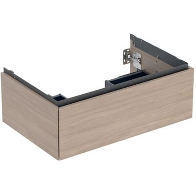 Keramag GmbH Geberit ONE Wandhängender Waschtischunterschrank - Eiche - 74x26,6x47cm Keramag GmbH Geberit ONE Wandhängender Waschtischunterschrank - Eiche - 74x26,6x47cm