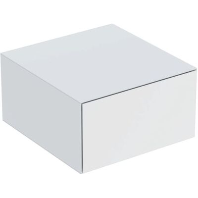 Keramag GmbH Geberit ONE Seitenschrank mit Schublade - Weiß - 45x24,5x47cm Keramag GmbH Geberit ONE Seitenschrank mit Schublade - Weiß - 45x24,5x47cm