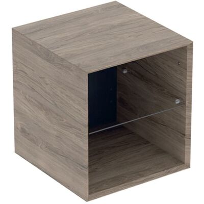 Geberit Nussbaum Hickory Seitenelement - Seitenelement Geberit Nussbaum Hickory Seitenelement - Seitenelement