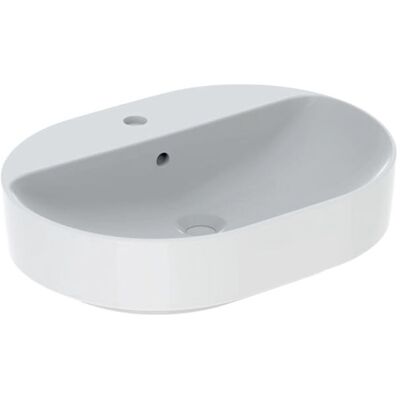 Keramag Keramag VariForm Waschbecken - Elliptisch 600x450mm Weiß mit KeraTect Keramag Keramag VariForm Waschbecken - Elliptisch 600x450mm Weiß mit KeraTect
