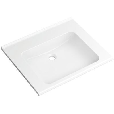 Hewi Mineralwaschtisch - Wandmontage, Weiß, 950.13.200 Hewi Mineralwaschtisch - Wandmontage, Weiß, 950.13.200