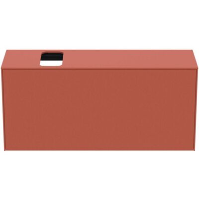 Ideal Standard Waschtisch-Unterschrank T3938Y3 mit Ausschnitt, 1 Auszug, 120x37x55 cm, rechts/links, Sunset matt lackiert Ideal Standard Waschtisch-Unterschrank T3938Y3 mit Ausschnitt, 1 Auszug, 120x37x55 cm, rechts/links, Sunset matt lackiert