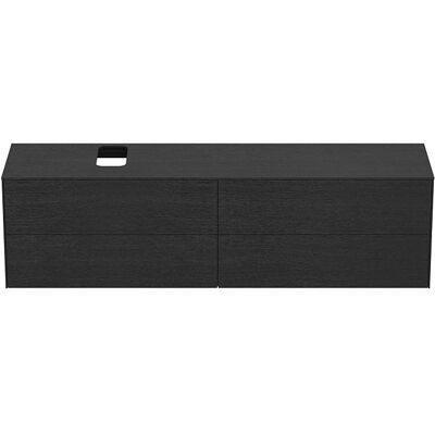 Ideal Standard T3992Y4 Eiche geflammt 4-Schubladen Unterschrank - Waschtisch Ideal Standard T3992Y4 Eiche geflammt 4-Schubladen Unterschrank - Waschtisch