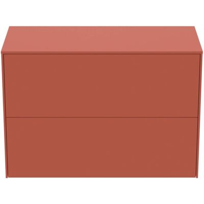 Ideal Standard Conca Wandhängender Waschtischunterschrank - 2 Auszüge, ohne Ausschnitt Ideal Standard Conca Wandhängender Waschtischunterschrank - 2 Auszüge, ohne Ausschnitt