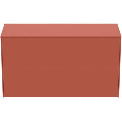 Ideal Standard Waschtisch-Unterschrank T4329Y3 - 2 Auszüge, 100x37x55 cm, Sunset matt lackiert Ideal Standard Waschtisch-Unterschrank T4329Y3 - 2 Auszüge, 100x37x55 cm, Sunset matt lackiert
