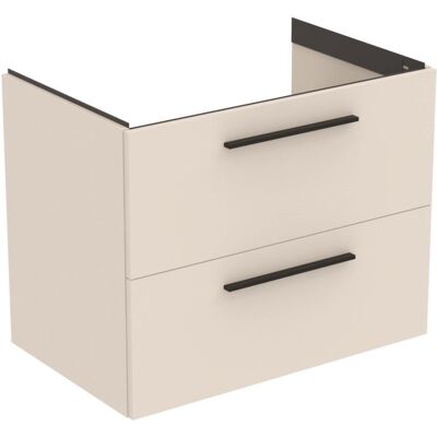 Ideal Standard T5272NF Sandbeige Wandhängender Doppelwaschtischunterschrank - Badezimmermöbel Ideal Standard T5272NF Sandbeige Wandhängender Doppelwaschtischunterschrank - Badezimmermöbel