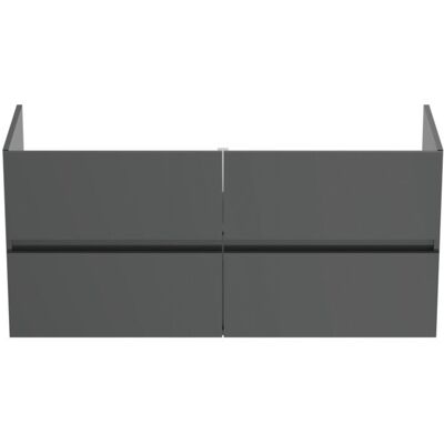 Ideal Standard R0267TI - Hochglanzgrauer Badezimmerunterschrank mit 4 Schubladen Ideal Standard R0267TI - Hochglanzgrauer Badezimmerunterschrank mit 4 Schubladen