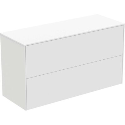 Ideal Standard WTU 100 x 37,3 cm Wandhängender Waschtisch-Unterschrank - Badmöbel Ideal Standard WTU 100 x 37,3 cm Wandhängender Waschtisch-Unterschrank - Badmöbel