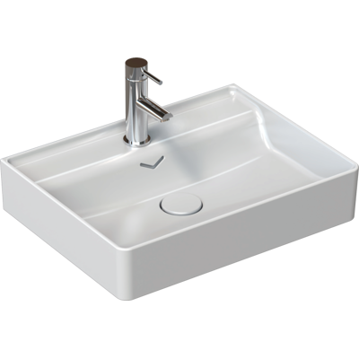 Isvea Vea Waschtisch 10VA50061 Überlauf, Hahnloch, 61cm - Waschbecken Isvea Vea Waschtisch 10VA50061 Überlauf, Hahnloch, 61cm - Waschbecken