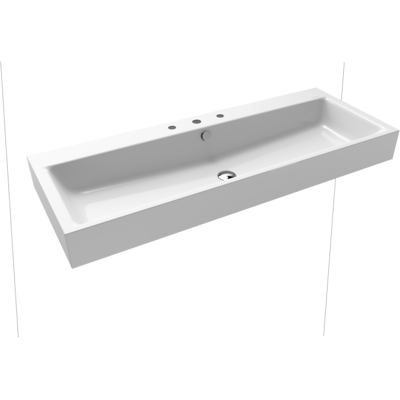Kaldewei Puro Wand-Waschtisch - Rechteckig, 120x46cm, Perl-Effekt Kaldewei Puro Wand-Waschtisch - Rechteckig, 120x46cm, Perl-Effekt