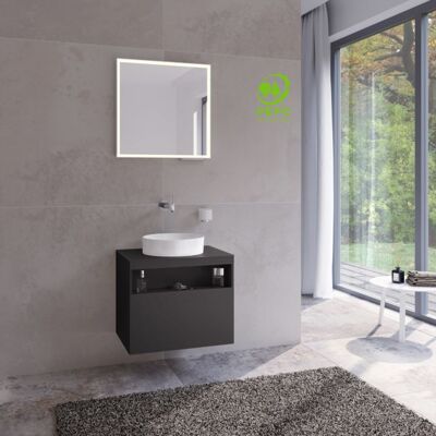 Keuco Stageline Waschtisch-Unterschrank - Vulkanit satiniert - 65 cm Keuco Stageline Waschtisch-Unterschrank - Vulkanit satiniert - 65 cm