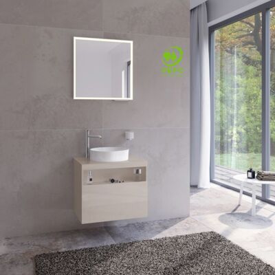 Keuco Stageline Wand-Waschtischunterschrank - Cashmere - 65cm Keuco Stageline Wand-Waschtischunterschrank - Cashmere - 65cm