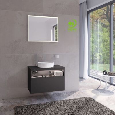 Keuco Stageline Waschtisch-Unterschrank - Vulkanit satiniert - Modell 32864970100 Keuco Stageline Waschtisch-Unterschrank - Vulkanit satiniert - Modell 32864970100