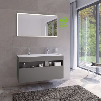Keuco Stageline Waschtisch - 120x62,5cm Inox Seidenmatt Keuco Stageline Waschtisch - 120x62,5cm Inox Seidenmatt