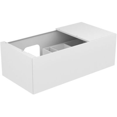 Keuco Weiße Hochglanz Badezimmerunterschrank - 1050x350x535 mm - Edition 11 Keuco Weiße Hochglanz Badezimmerunterschrank - 1050x350x535 mm - Edition 11
