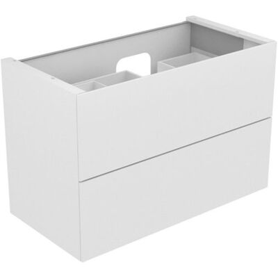 Keuco Edition 11 Waschtischunterschrank 31256140000 105 x 70 x 53,5 cm, Lack Seidenmatt, Glas Trüffel klar Keuco Edition 11 Waschtischunterschrank 31256140000 105 x 70 x 53,5 cm, Lack Seidenmatt, Glas Trüffel klar