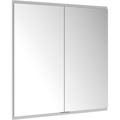 Keuco Royal Modular 2 Spiegelschrank - Doppelspiegeltüren, Silberaluminium, Wandmontage Keuco Royal Modular 2 Spiegelschrank - Doppelspiegeltüren, Silberaluminium, Wandmontage