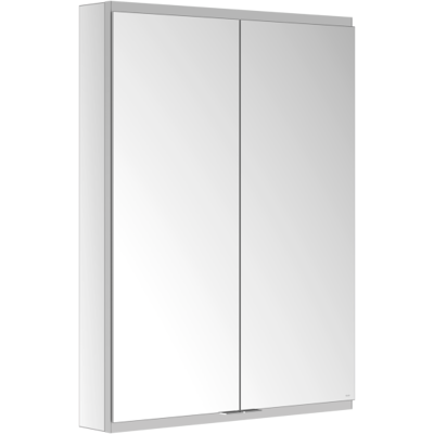 KEUCO Royal Modular 2.0 Silber Spiegelschrank - Wandmontage, 2 Steckdosen, 700x900mm KEUCO Royal Modular 2.0 Silber Spiegelschrank - Wandmontage, 2 Steckdosen, 700x900mm