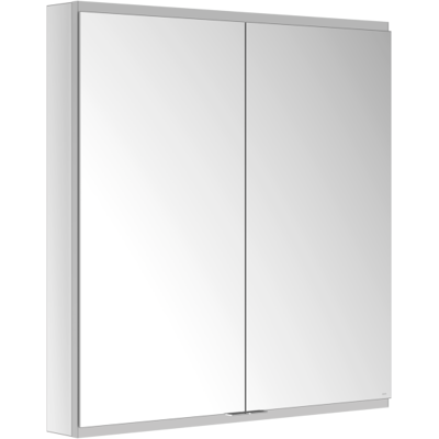 Keuco Royal Modular 2.0 Spiegelschrank - Wandmontage, 2 Steckdosen, Silber Keuco Royal Modular 2.0 Spiegelschrank - Wandmontage, 2 Steckdosen, Silber