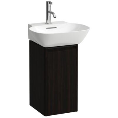 LAUFEN BASE für INO Waschtischunterschrank H4030141102631 29,5x51,5cm, Tür, Scharnier rechts, Griff Aluminium schwarz, Ulme dunkel LAUFEN BASE für INO Waschtischunterschrank H4030141102631 29,5x51,5cm, Tür, Scharnier rechts, Griff Aluminium schwarz, Ulme dunkel