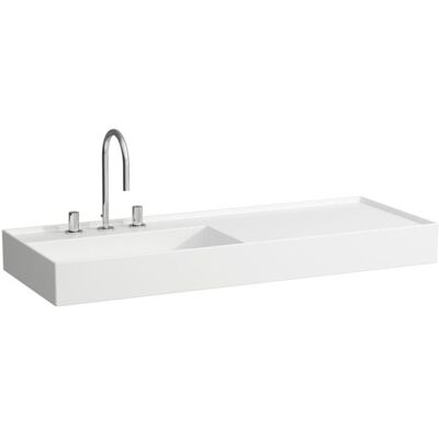 Laufen Kartell Weiß Saphirkeramik Waschtisch - Wandhängend, 1200x460mm Laufen Kartell Weiß Saphirkeramik Waschtisch - Wandhängend, 1200x460mm