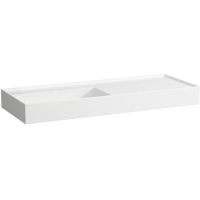 Laufen Kartell Wandwaschtisch - Saphirkeramik, 1200x460 mm, Weiß Laufen Kartell Wandwaschtisch - Saphirkeramik, 1200x460 mm, Weiß