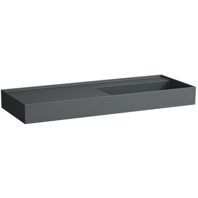 Laufen H813333 Graphit matt Wandmontiertes Waschbecken - Waschtisch Laufen H813333 Graphit matt Wandmontiertes Waschbecken - Waschtisch