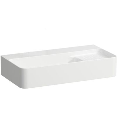 Laufen H817285 Wandhängendes Waschbecken - Compact, ohne Hahnloch, ohne Überlauf, 600x315mm, Weiß Laufen H817285 Wandhängendes Waschbecken - Compact, ohne Hahnloch, ohne Überlauf, 600x315mm, Weiß