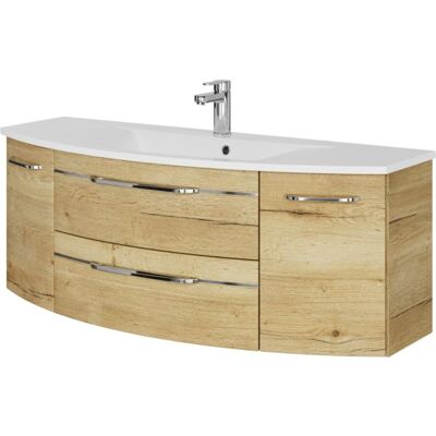 Pelipal Halifax Eiche 130cm Badezimmer-Set - Waschtisch-Set Pelipal Halifax Eiche 130cm Badezimmer-Set - Waschtisch-Set