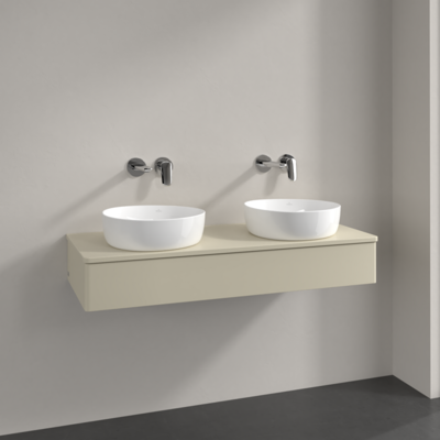 Villeroy & Boch Antao Wandwaschbeckenunterschrank - LED-Beleuchtung, 120x19 cm Villeroy & Boch Antao Wandwaschbeckenunterschrank - LED-Beleuchtung, 120x19 cm