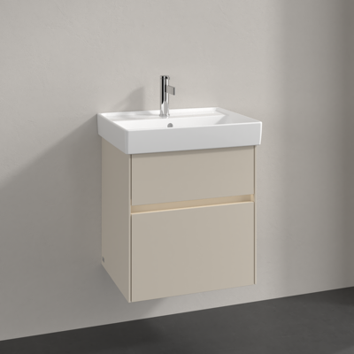 Villeroy & Boch Collaro Wand-Waschtischunterschrank - Grau Villeroy & Boch Collaro Wand-Waschtischunterschrank - Grau
