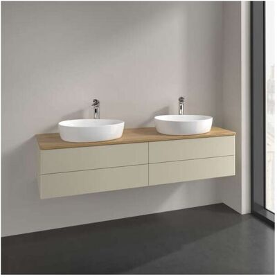 Villeroy & Boch Antao Wandhängender Waschtischunterschrank - 160x36 cm Villeroy & Boch Antao Wandhängender Waschtischunterschrank - 160x36 cm