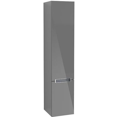 Villeroy & Boch A710 Wandhochschrank Glossy Grey - Hochschrank Villeroy & Boch A710 Wandhochschrank Glossy Grey - Hochschrank