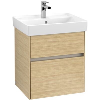 Villeroy & Boch Collaro Waschbeckenunterschrank - Nordic Oak, 2 Schubladen Villeroy & Boch Collaro Waschbeckenunterschrank - Nordic Oak, 2 Schubladen