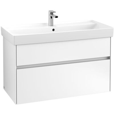 Villeroy & Boch Collaro Waschtischunterschrank - 2 Auszüge, Weiß Matt Villeroy & Boch Collaro Waschtischunterschrank - 2 Auszüge, Weiß Matt