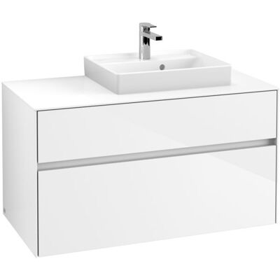 Villeroy & Boch Collaro Unterschrank - 2 Schubladen - Weiß Villeroy & Boch Collaro Unterschrank - 2 Schubladen - Weiß