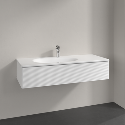 Villeroy & Boch Antao Wandhängender Waschtischunterschrank mit Beleuchtung Villeroy & Boch Antao Wandhängender Waschtischunterschrank mit Beleuchtung