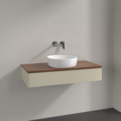 Villeroy & Boch Antao Waschbeckenunterschrank - 100x19cm, Soft-Close, Wandmontage Villeroy & Boch Antao Waschbeckenunterschrank - 100x19cm, Soft-Close, Wandmontage