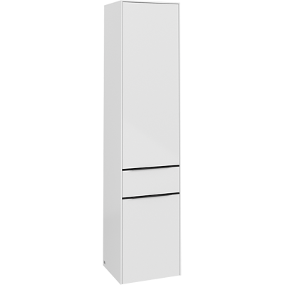 Villeroy & Boch Subway 3.0 Hochschrank Weiß/Schwarz - Badschrank Villeroy & Boch Subway 3.0 Hochschrank Weiß/Schwarz - Badschrank