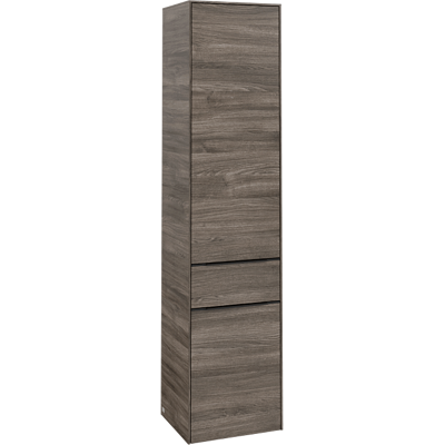 Villeroy & Boch Subway 3.0 Hochschrank - Stone Oak, 2 Türen, 1 Auszug Villeroy & Boch Subway 3.0 Hochschrank - Stone Oak, 2 Türen, 1 Auszug