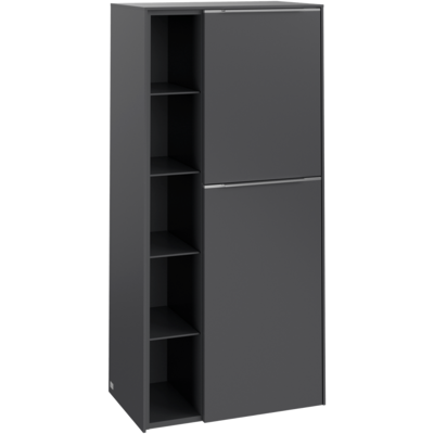 Villeroy & Boch Subway 3.0 Badschrank - Graphit, 2 Türen, SoftClosing Villeroy & Boch Subway 3.0 Badschrank - Graphit, 2 Türen, SoftClosing